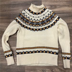 J. Crew Geometric Sweater